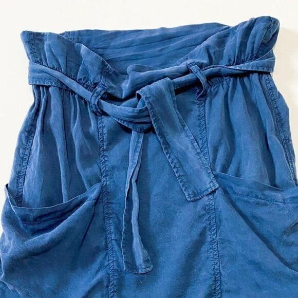 New with tag Anthropologie Blue Mini Skirt - Picture 4 of 11